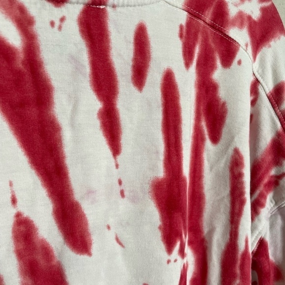 Rachel Zoe Pink Tie Dye Pullover Sweatshirt Small - Picture 5 of 6